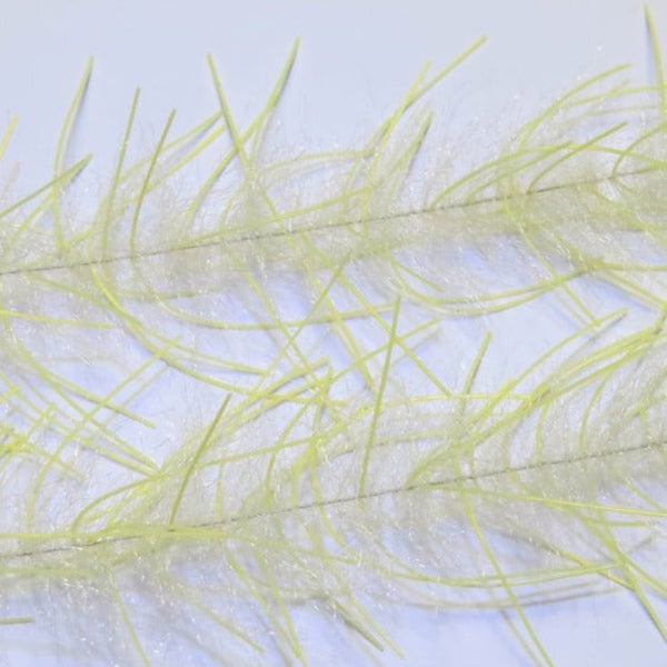 A pair of Just Add H2O Lively Legs Crustacean Brush in shrimp and tan on a white background.