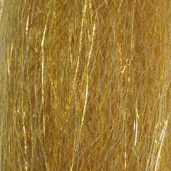 Redfish color close-up image of Just Add H2O Steve Farrar's Flash Blend fly tying material.