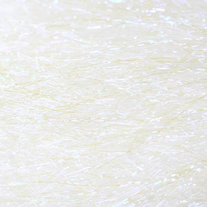 Close-up of Just Add H2O Shiner uv pearl flash used for fly tying.