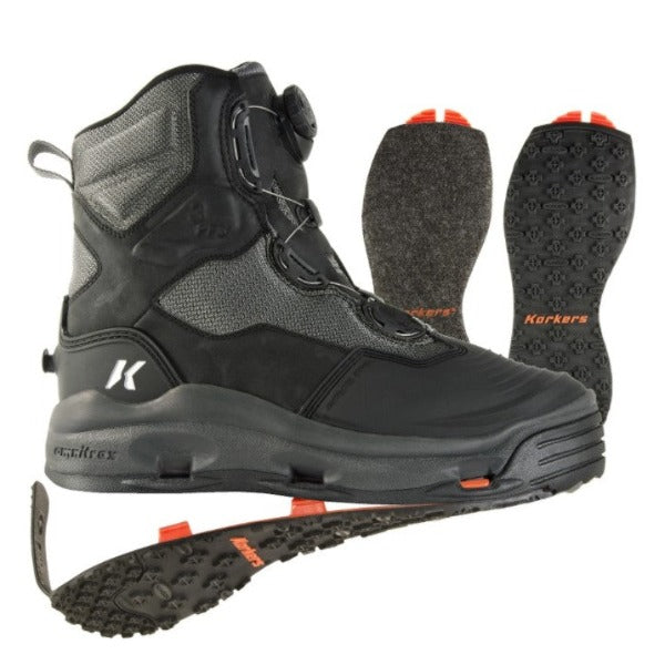 Korkers Men's DarkHorse Wading Boot