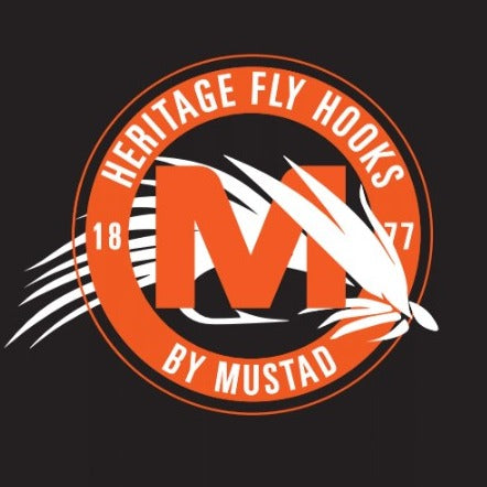 Mustad Heritage R43AP Long Dry Fly Hooks