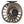 Redington Behemoth Fly Reel in matte bronze showing the side with drag knob on a white background.