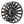 Extra spool for Redington Behemoth Fly Reel in gunmetal grey showing the side with handle on a white background.