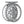 Wolf grey color Redington Zero Click Drag Fly Reel on a white background.