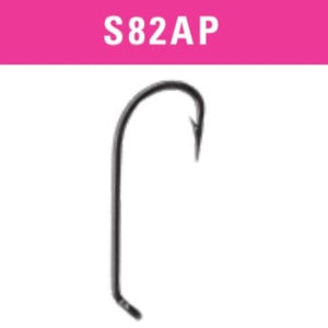 Mustad S74SAP 4XL, Salt Streamer Hooks, Assorted Sizes & Quantities