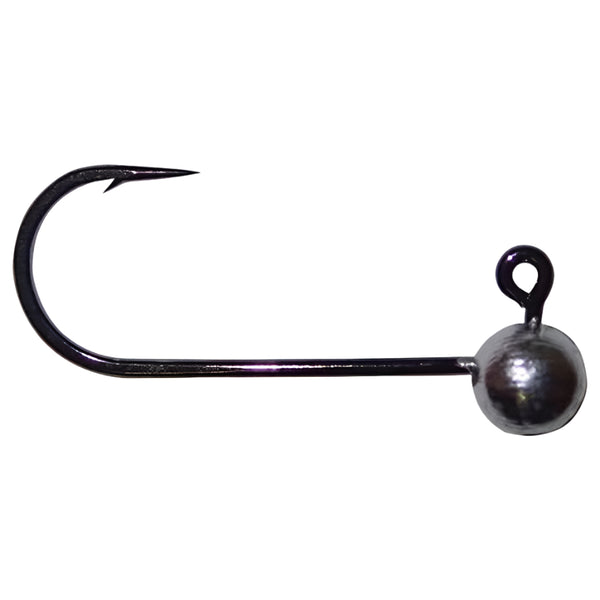 A single Wapsi Super Jig Head featuring a conical needle point jig hook with a heavy molded weight at the bend.