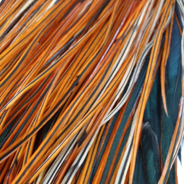 Whiting Farms Rooster Half Saddle | Dry Fly Tying Hackle Feathers
